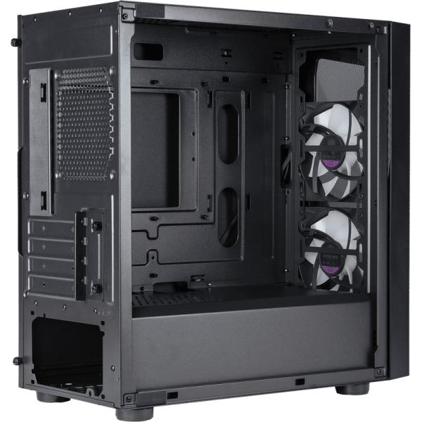 Load image into Gallery viewer, Cooler master cp320-kgnn-s00 cmp 320, matx, midi-tower, 120mm, window, argb, black
