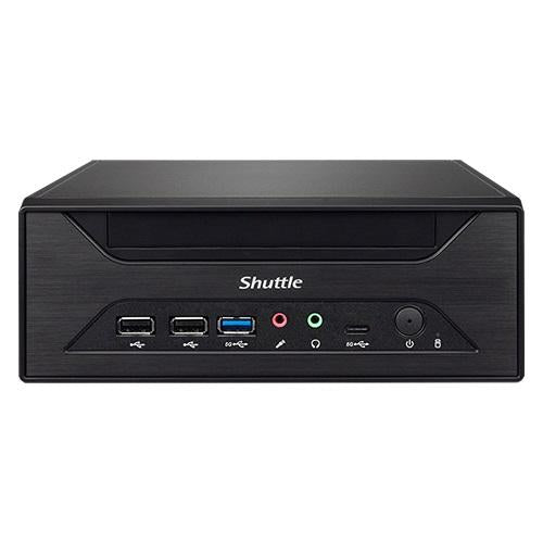 Load image into Gallery viewer, Shuttle xh610 xpc slim barebone, lga1700, intel h610, hdmi, dp, vga, 2x com, 2x lan, 2x2.5 , 24 7
