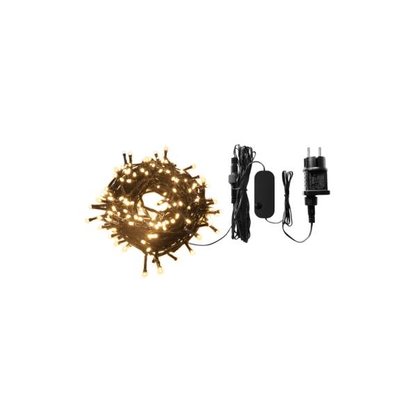 Afbeelding laden in galerijviewer, Woox r5168 slimme kerstverlichting wi-fi 20 meter, 200leds, 230 lumen, warm-wit met dim en geluid
