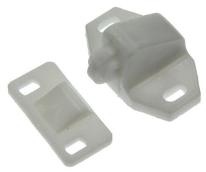 Mack 1015811 - 2 rolsnapsloten wit kunststof | 10 stuks