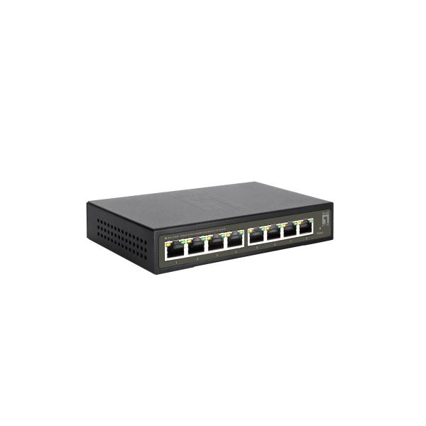 Load image into Gallery viewer, Levelone ges-2108p hilbert 8-port gigabit poe smart lite managed l2 switch, 8x poe, 112w, 802.3at af
