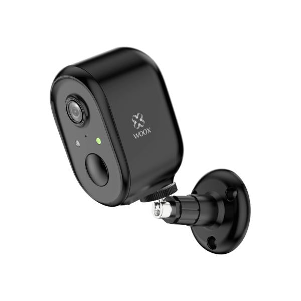 Load image into Gallery viewer, Woox r4260 slimme buitencamera full hd 1080p, 2mp lens, oplaadbaar middels de meegeleverde micro

