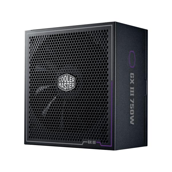 Load image into Gallery viewer, Cooler master mpx-7503-afag-beu gx3 gold 750 modular, atx, 750w, =90%, 1900 rpm, black
