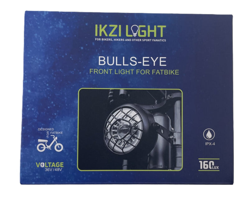Load image into Gallery viewer, Ikzi light koplamp bulls-eye voor fatbike
