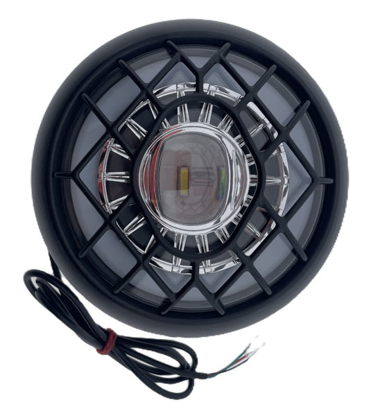 Ikzi light koplamp bulls-eye voor fatbike