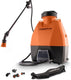 Powerplus dual power drukspuit op accu powdpg80460 - 20 v druksproeier met 6 bar druk en 90 l hour debiet, 16 l capaciteit, zonder accu en lader, 4 spuitmonden inbegrepen, tuingereedschap