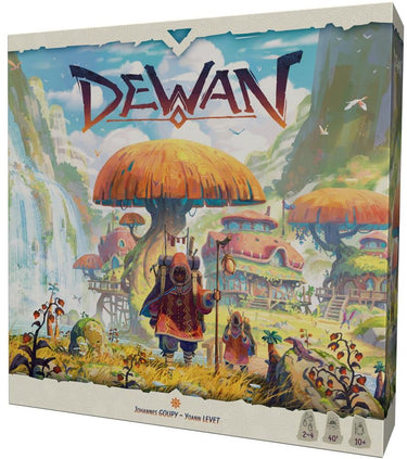 Asmodee strategisch bordspel dewan voor 2-4 spelers 10 jaar+.