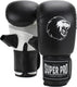 Super pro combat gear victor bokszakhandschoenen zwart wit extra small