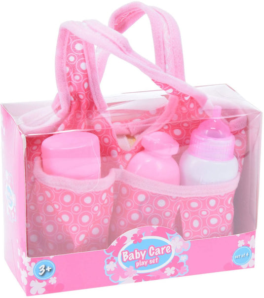 Koopman babyverzorging speelset poppen accessoires kunststof multi kleuren.