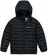 Columbia powder lite™ boys hooded jacket - jongens jas - gewatteerde puffer jas met capuchon - maat xl - zwart