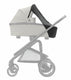 Maxi-cosi -zonnescherm, compatibel met -reiswiegen, kinderwagens en -babyautostoeltjes, upf 50+-bescherming, met kiekeboevenster, beschermt baby tegen zon, meer gebruikswijzen, zwart
