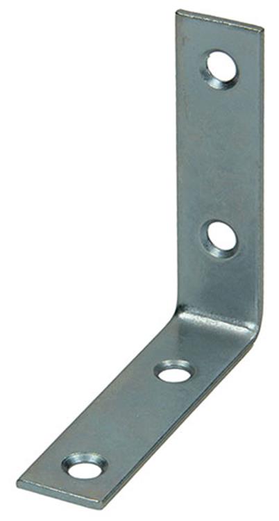 Load image into Gallery viewer, Mack 1013296 - 4 geplooide winkelhaken verzinkt 55x55x15x2mm | 10 stuks
