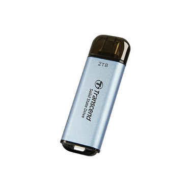 Transcend ts1tesd300c esd300c external ssd, 1tb, usb type-c, 10 gbps, 1050 950 mb s, blue