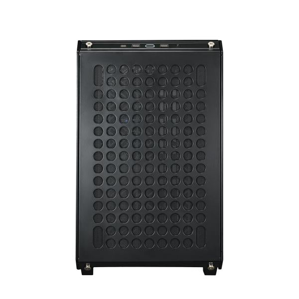 Load image into Gallery viewer, Cooler master q500-kgnn-s00 qube 500 flatpack, atx, midi-tower, glass window, usb 3.2 type-c, black
