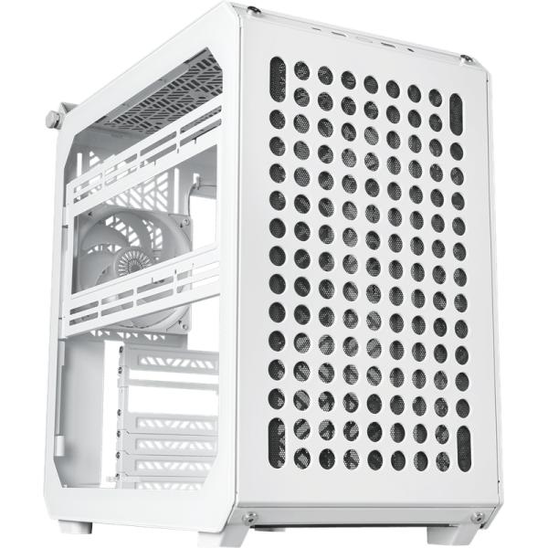 Load image into Gallery viewer, Cooler master q500-wgnn-s00 qube 500 flatpack white, atx, usb 3.2, 120 140 mm, water-cooling ready
