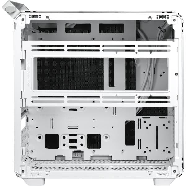 Load image into Gallery viewer, Cooler master q500-wgnn-s00 qube 500 flatpack white, atx, usb 3.2, 120 140 mm, water-cooling ready
