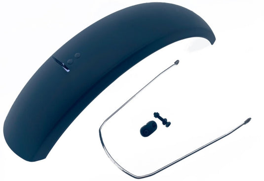 Spatbord set mirage 20 fatbike incl. bevestiging - zwart