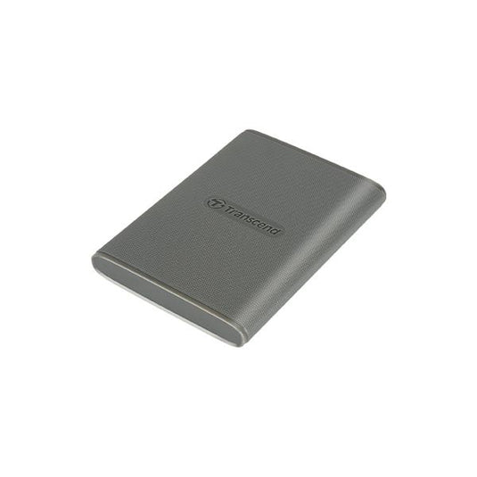 Transcend ts1tesd360c esd360c external ssd, 1tb, usb 20gbps, type c, 2000 mb s, 3d nand, gray