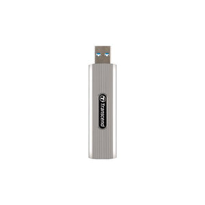 Transcend ts1tesd320a esd320a external ssd, 1 tb, usb 10gbps, type-a, 1050 950 mb s, silver