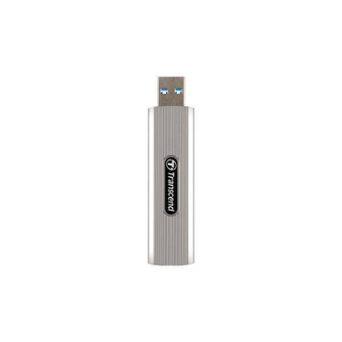 Transcend ts1tesd320a esd320a external ssd, 1 tb, usb 10gbps, type-a, 1050 950 mb s, silver