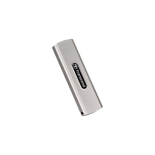 Transcend ts1tesd320a esd320a external ssd, 1 tb, usb 10gbps, type-a, 1050 950 mb s, silver