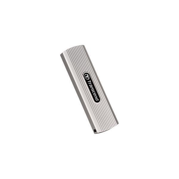 Load image into Gallery viewer, Transcend ts2tesd320a esd320a external ssd, 2 tb, usb 10gbps, type-a, 1050 950 mb s, silver
