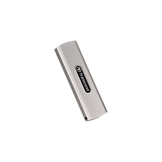 Transcend ts2tesd320a esd320a external ssd, 2 tb, usb 10gbps, type-a, 1050 950 mb s, silver