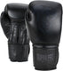 Super pro combat gear legend lederen (kick)bokshandschoenen zwart 12oz