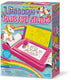 4m knutselen - eenhoorn kunst studio - creatief speelgoed - 8 sjablonen - kidzmaker art kit - 5 jaar