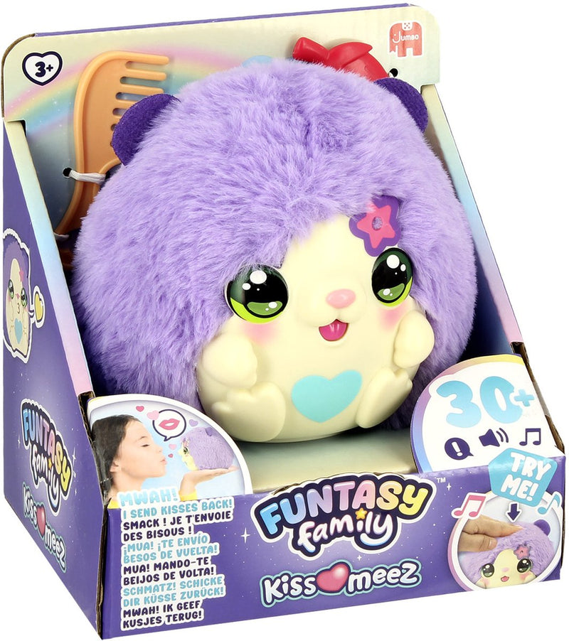 Load image into Gallery viewer, Funtasy family jumbo kiss-meez hamster - interactieve knuffel
