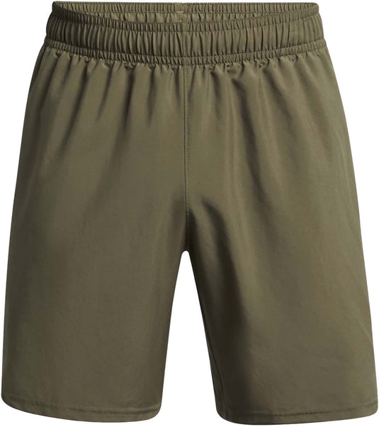 Under armour ua woven wdmk shorts heren sportbroek - groen - maat l