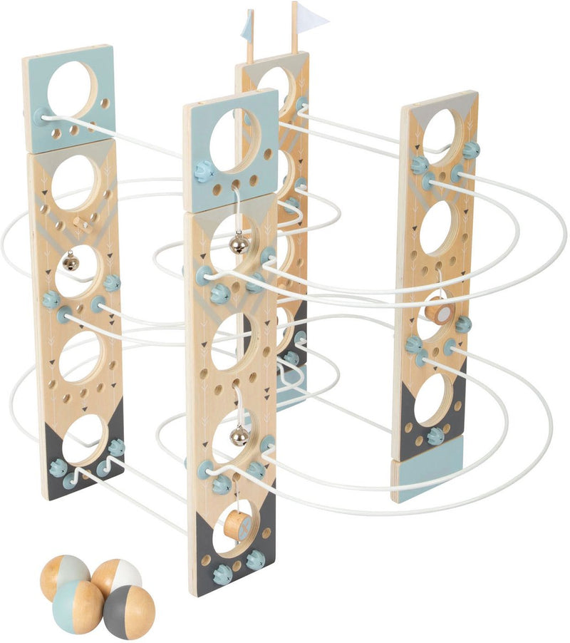 Load image into Gallery viewer, Small foot - houten modulaire knikkerbaan
