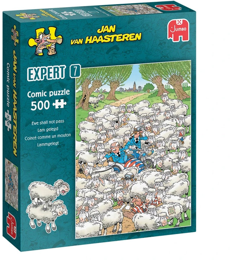 Afbeelding laden in galerijviewer, Jan van haasteren legpuzzel expert 7 - lam gelegd, 500st.
