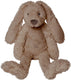Happy horse konijn richie knuffel 38cm - bruin - baby knuffel