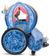 Disguise disney prinses - cinderella, disney prinses carriage adaptieve rolstoelhoes, maat one size, meisjes