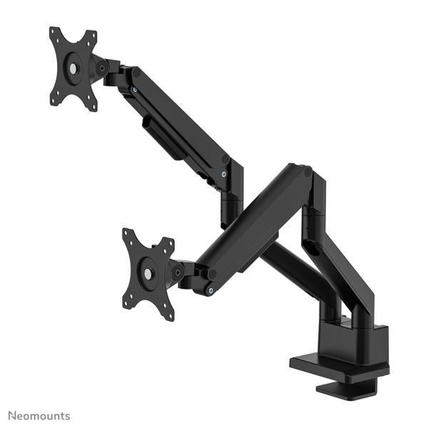 Afbeelding laden in galerijviewer, Neomounts ds70-250bl2 desk monitor arm, clamp grommet, 17 - 35 , 100x100 mm, height adjust
