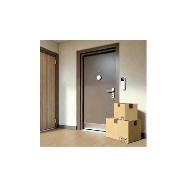 Afbeelding laden in galerijviewer, Woox r4331 smart video deurbel binnen bel, fhd, 3mp, 1 2.8 cmos, ip65, wi-fi 802.11 b g n, white
