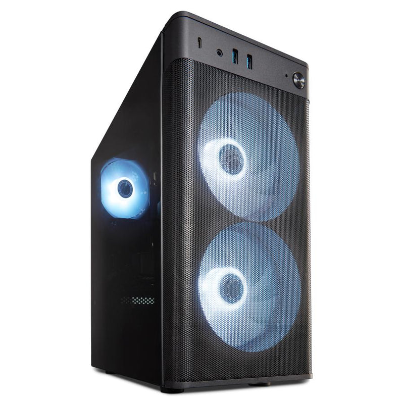 Load image into Gallery viewer, Erazer 10025657 md35360 recon e45, 3.6ghz, amd ryzen 5500, 16 gb, 1 tb, geforce rtx 4060 8gb, w11h
