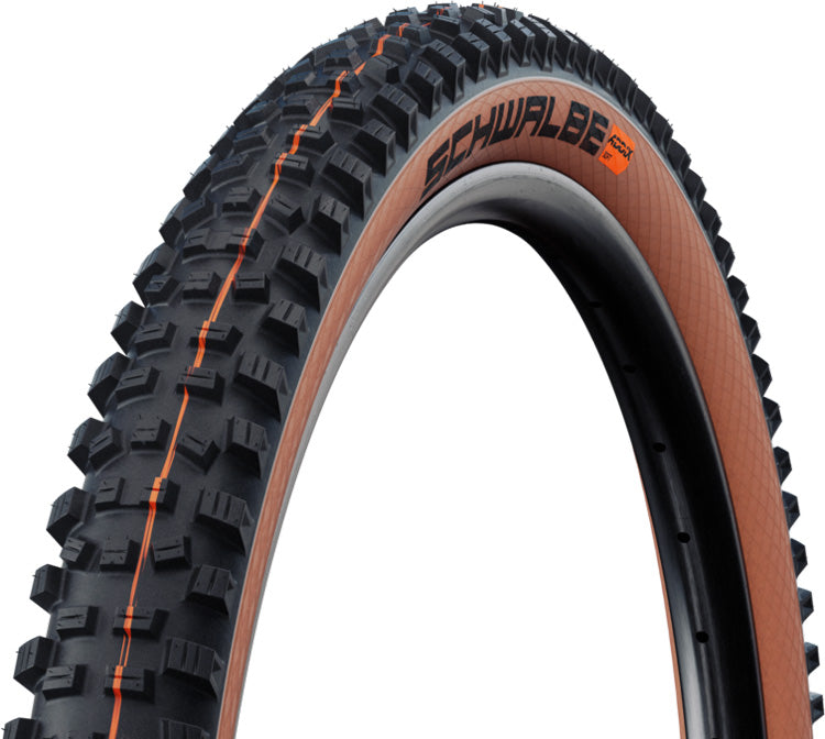Load image into Gallery viewer, Schwalbe hans dampf evo super trail 27.5x2.35 addix e-25 folding tire
