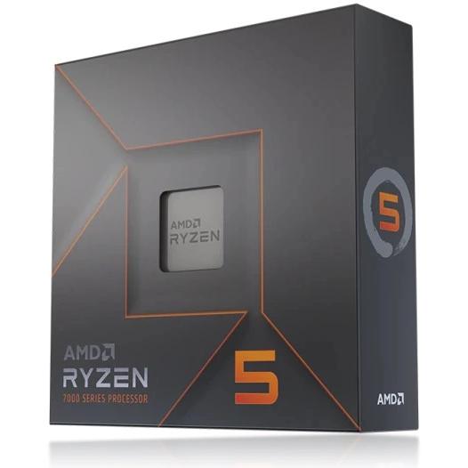 Amd 100-100000593woz ryzen 5 7600x, am5, 6-core ht, 4.7 5.3 ghz, 32 mb, radeon™ igp, 105 w, box