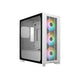 Cooler master e301-wgnn-s00 elite 301 white argb, atx, window, usb 3.2 gen 1 type-c, 3x 120mm argb