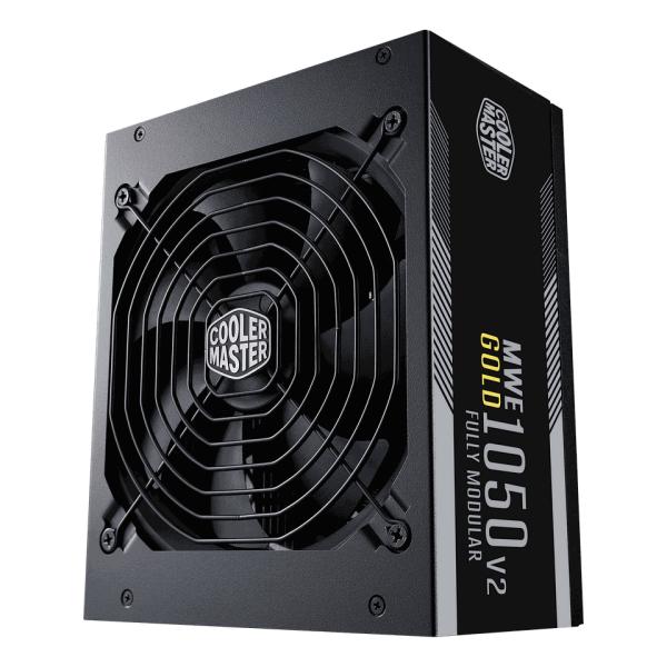 Load image into Gallery viewer, Cooler master mpe-a501-afcag-3eeu mwe gold 1050 v2 black, atx3.1, 1050w, =90% @typical, 3x pcie6+2
