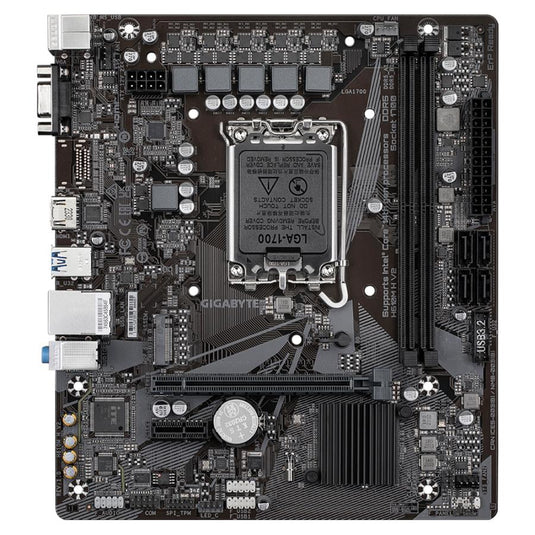 Gigabyte h610m h v2 h610m h v2, matx, intel lga1700, ddr5 5600mhz, m.2, gbe lan, usb 3.2