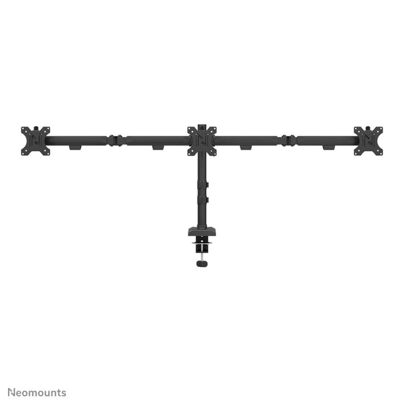 Load image into Gallery viewer, Neomounts ds60-600bl3 desk monitor arm, clamp grommet, 10 - 27 , 100 x 100 mm, height adjust, black
