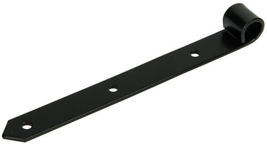 1013236 - enkel luikscharnier zwart 25 cm dia 18 mm | 6 stuks