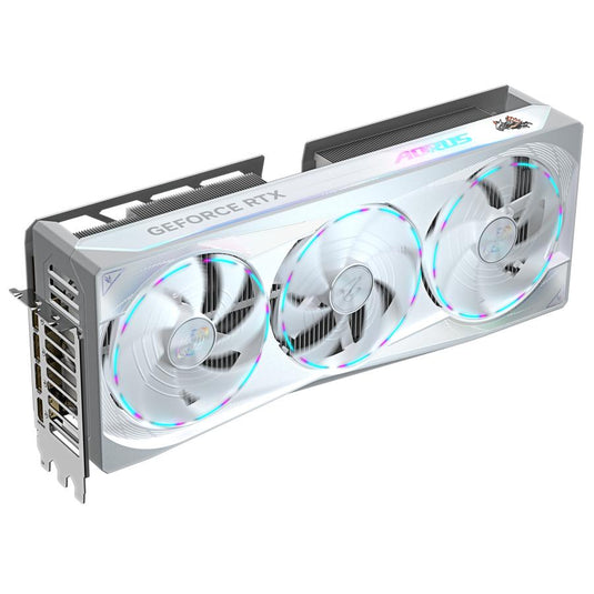Gigabyte aorus geforce rtx 5080 master ice 16g grafische kaart (3x displayport, 1x hdmi)