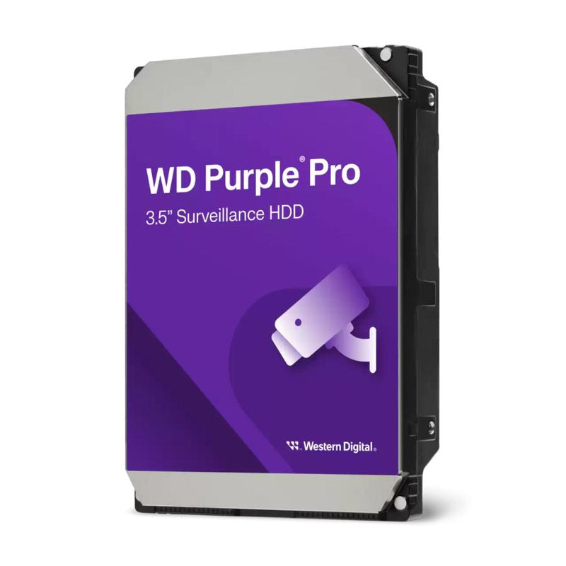 Load image into Gallery viewer, Western digital wd122purp wd purple pro, 12 tb, 3.5 ,sata 6 gbps, 7200 rpm, 512 mb, 265mb s
