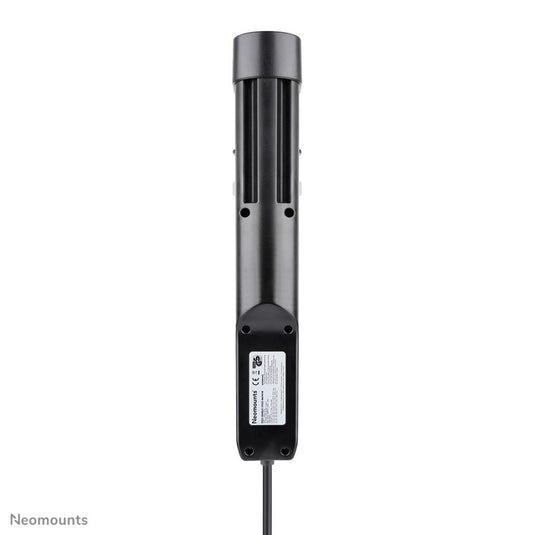 Neomounts ds22-840bl6 bureaucontactdoos met klem en usb-c en usb-a poorten - quick-charge stekkerdoos (zwart)