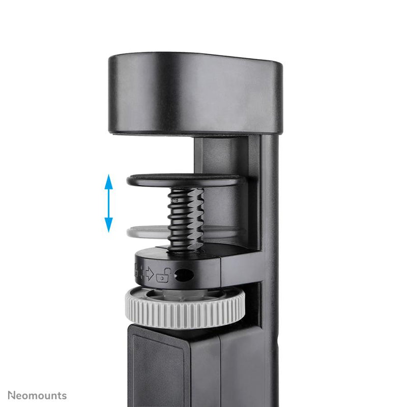 Load image into Gallery viewer, Neomounts ds22-840bl6 bureaucontactdoos met klem en usb-c en usb-a poorten - quick-charge stekkerdoos (zwart)
