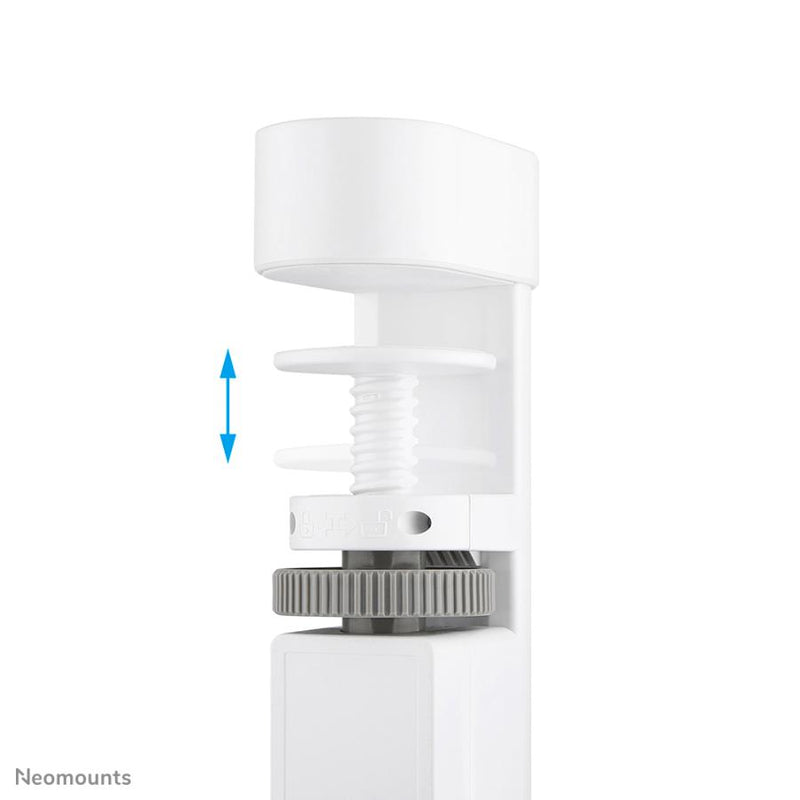 Load image into Gallery viewer, Neomounts ds22-840wh6 desk socket with clamp, 1.4 m, indoor, type f, plastic, white, power delivery
